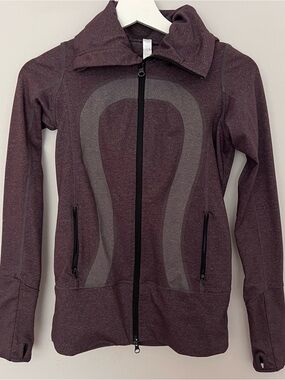 lululemon Y2K Plum Zip-Up Define Jacket with Hood